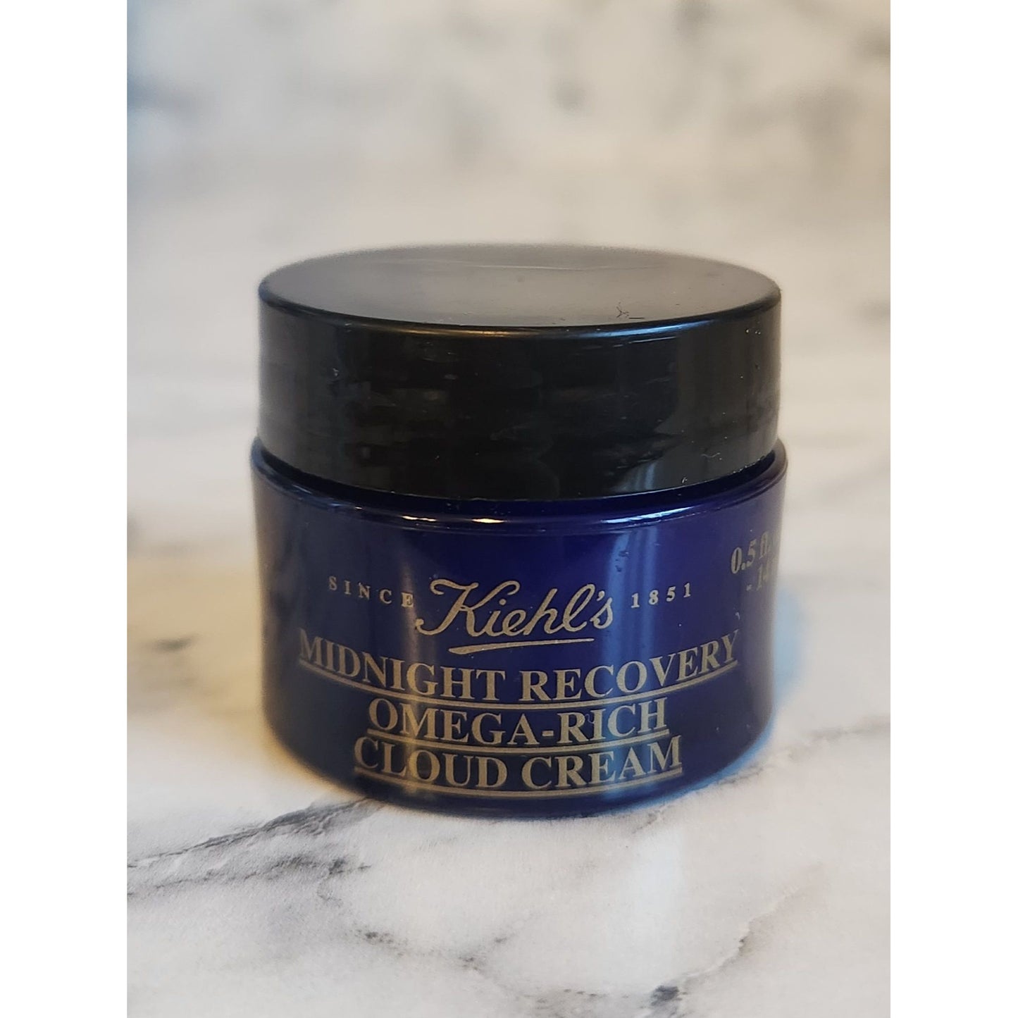 Kiehl's Midnight Recovery Omega-Rich Cloud Cream 0.5 oz Travel Size