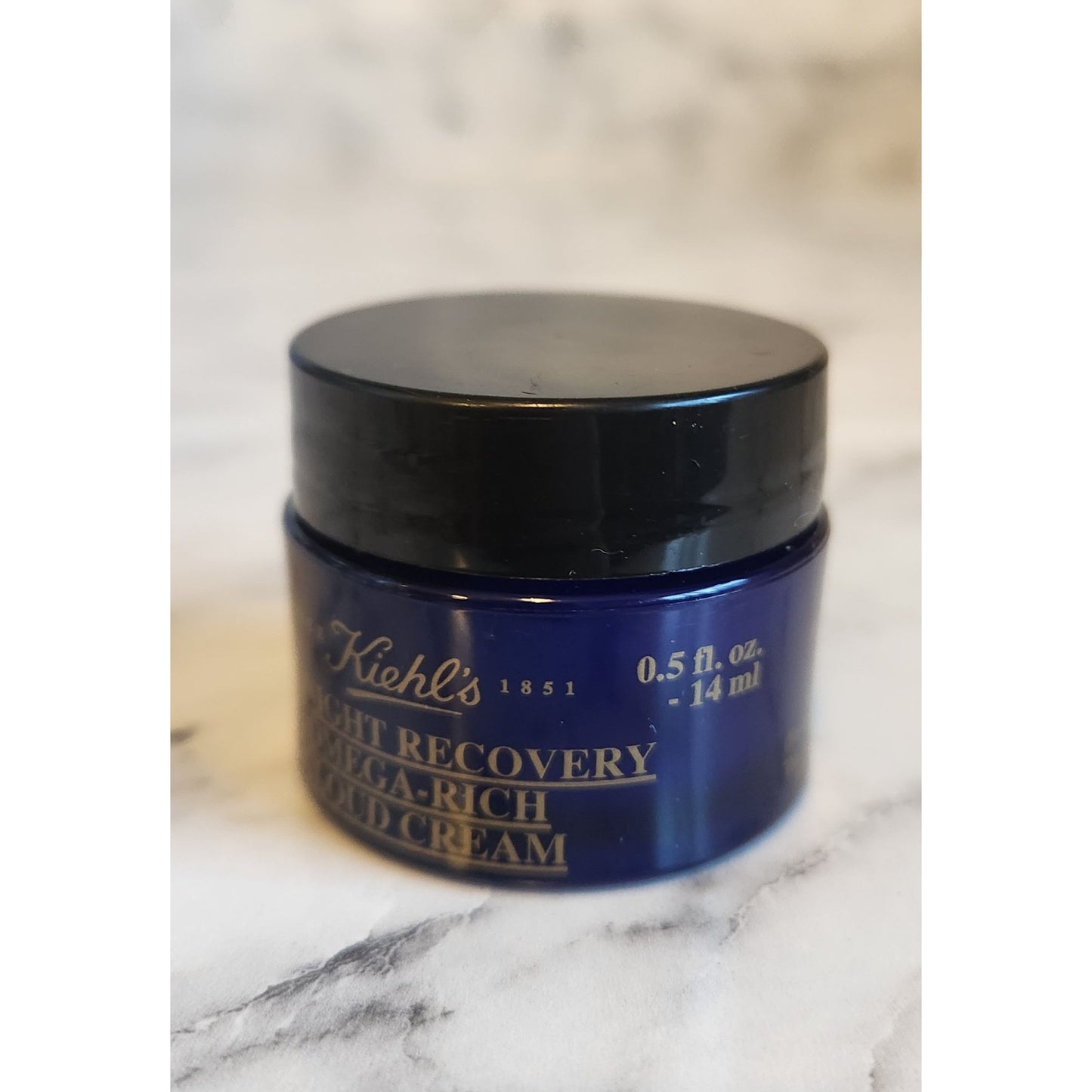 Kiehl's Midnight Recovery Omega-Rich Cloud Cream 0.5 oz Travel Size