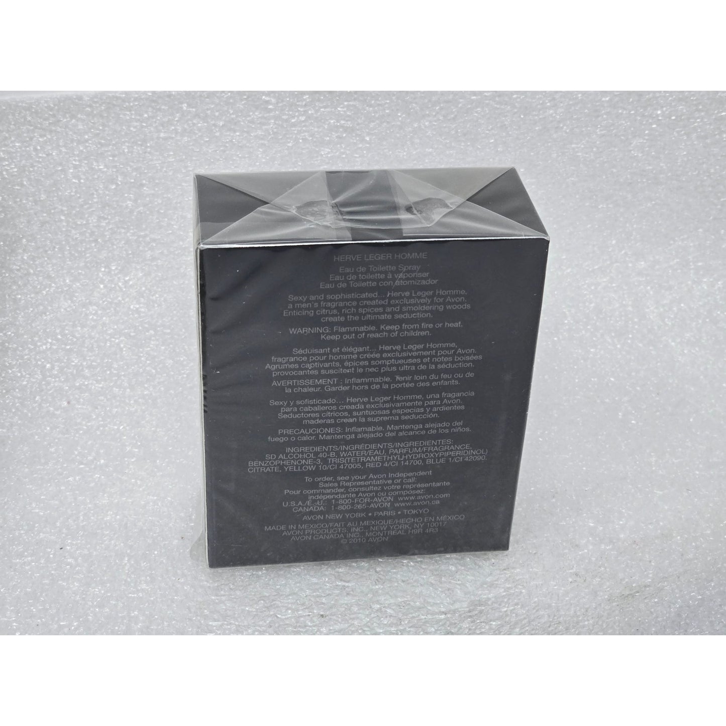 Herve Leger Homme Eau De Toilette Cologne Spray 75ml Mens Fragrance By Avon