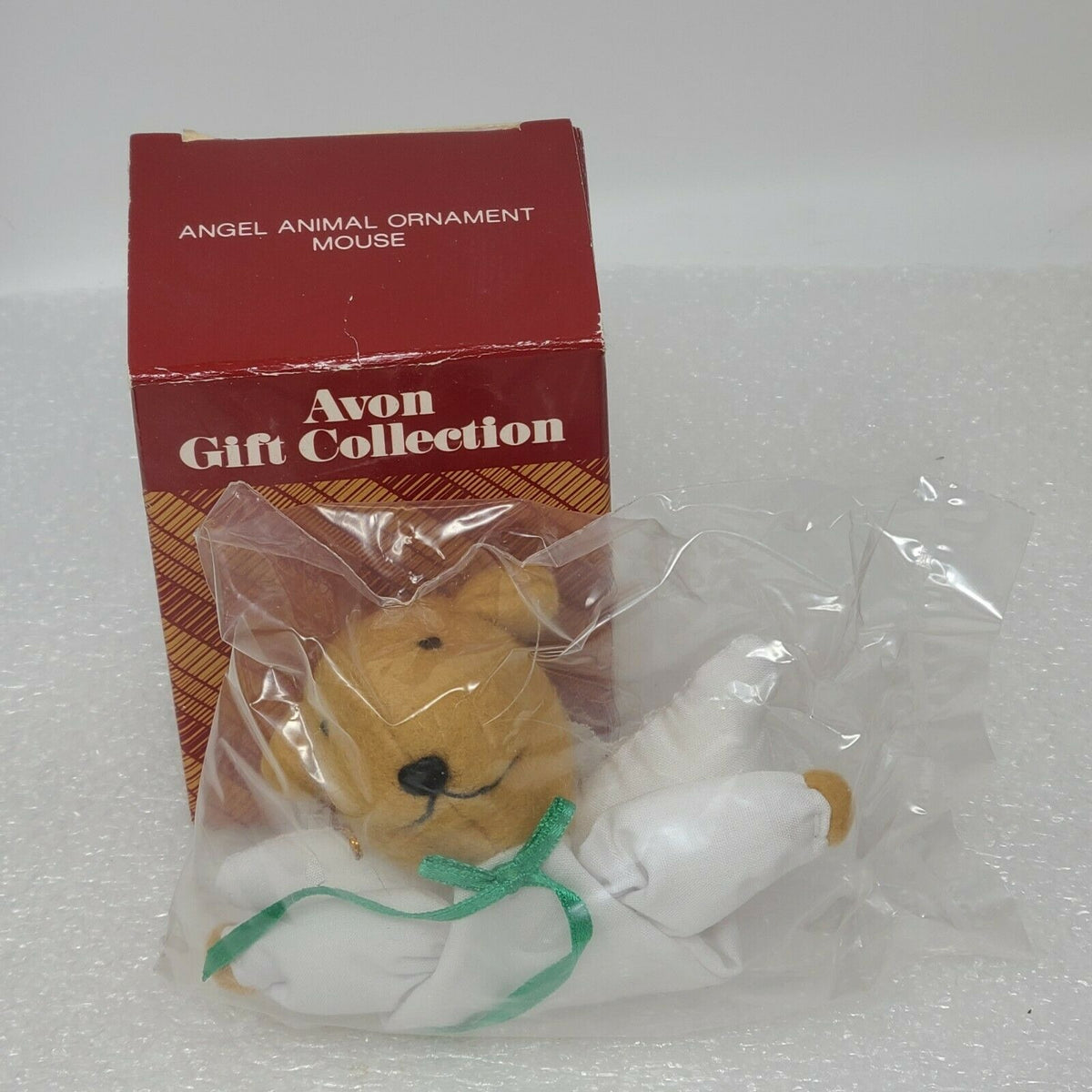 Vintage Avon Gift Collection Angel Animal Ornament Mouse