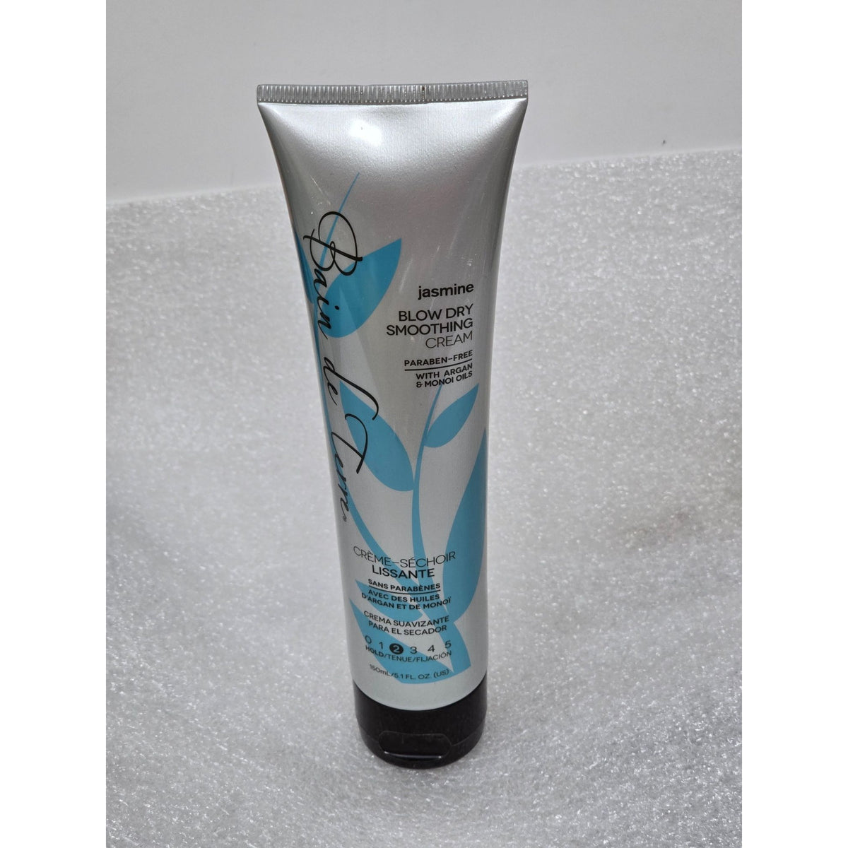 Bain De Terre Jasmine Blow Dry Smoothing Cream 5.1 oz With Argan & Monoi Oils