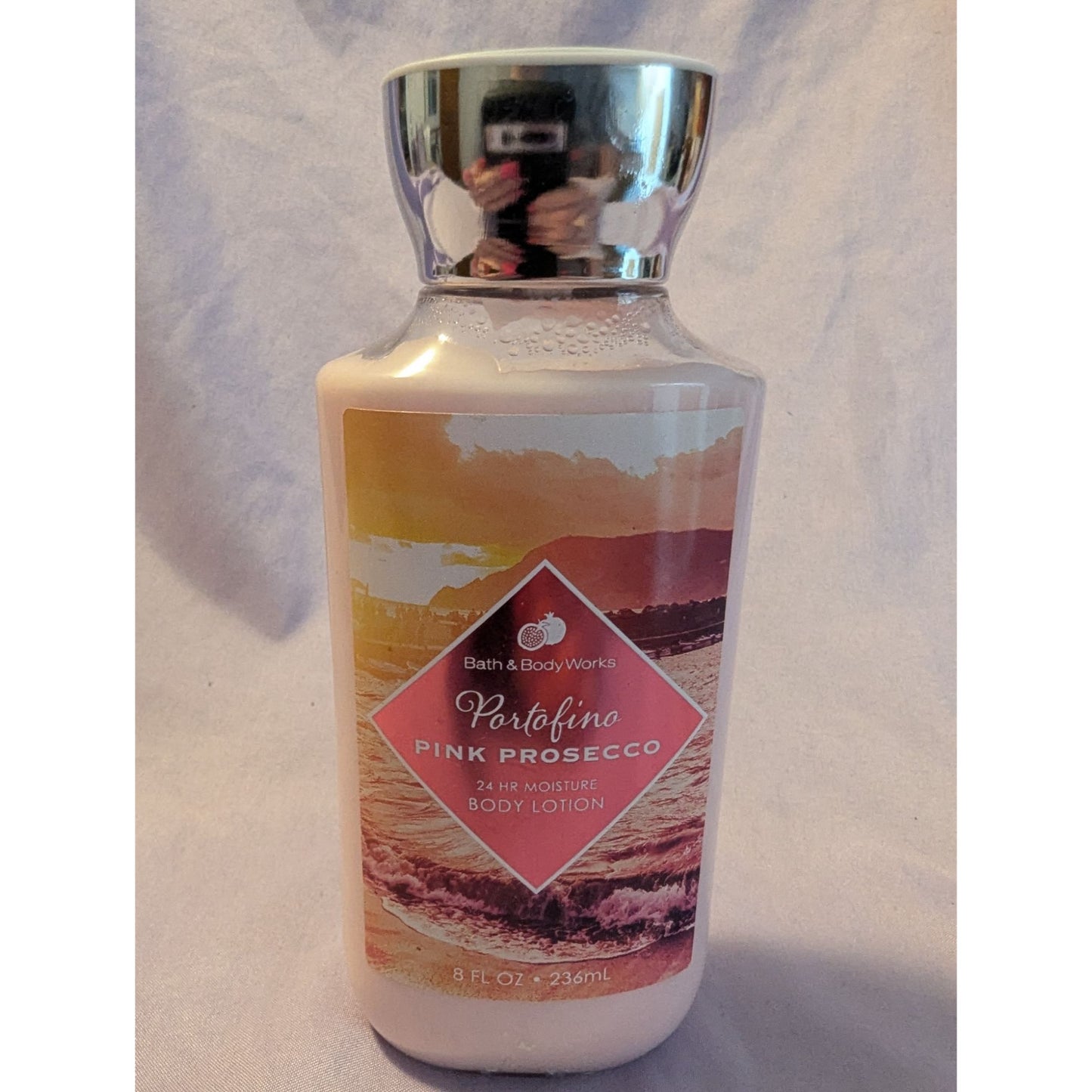 Bath & Body Works Portofino Pink Prosecco 24 Hr Moisture Body Lotion 8 Oz