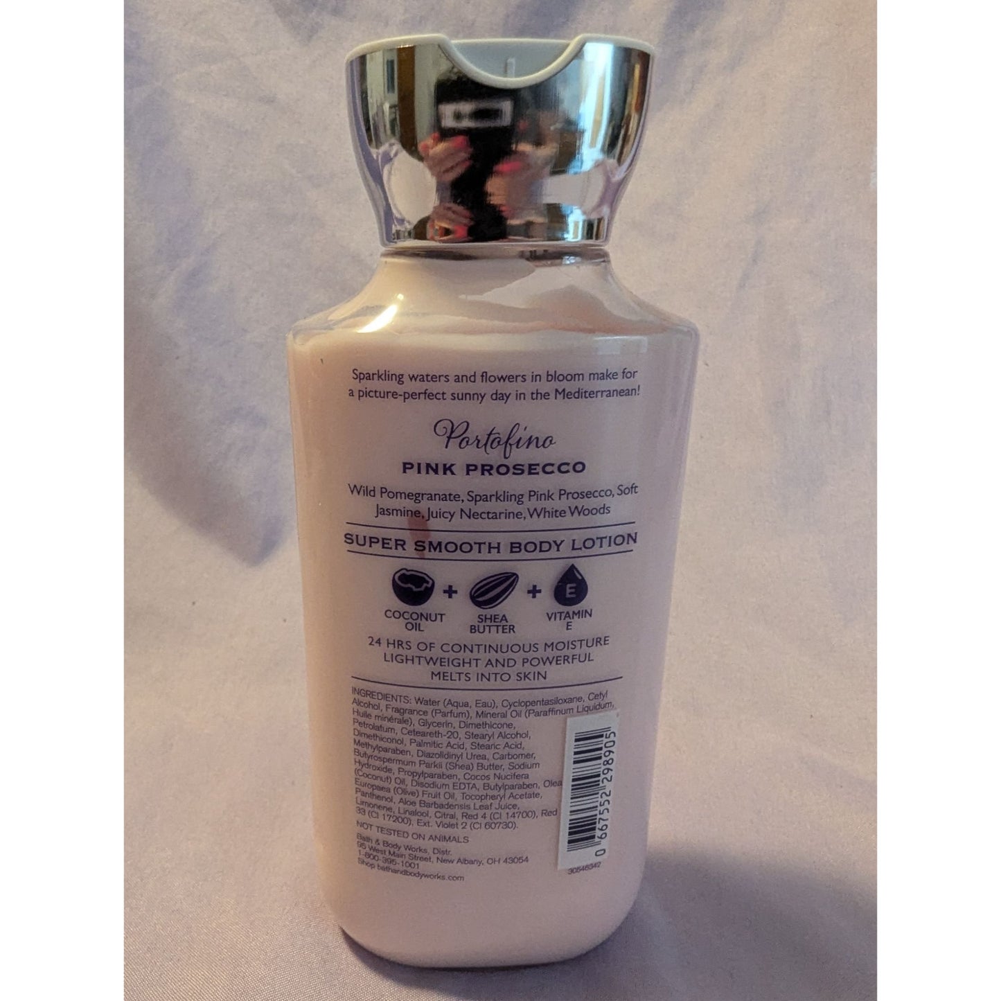 Bath & Body Works Portofino Pink Prosecco 24 Hr Moisture Body Lotion 8 Oz