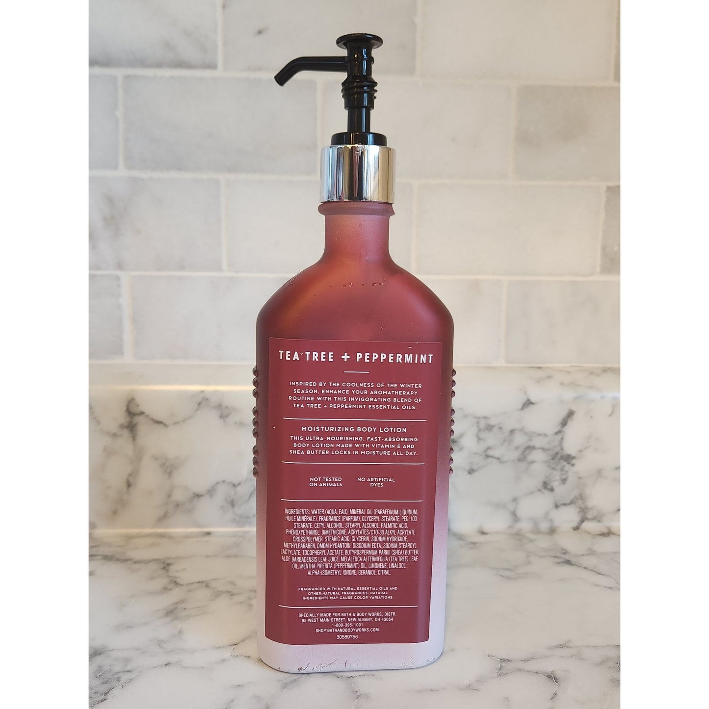 Bath & Body Works Aromatherapy Tea Tree & Peppermint Moisturizing Body Lotion