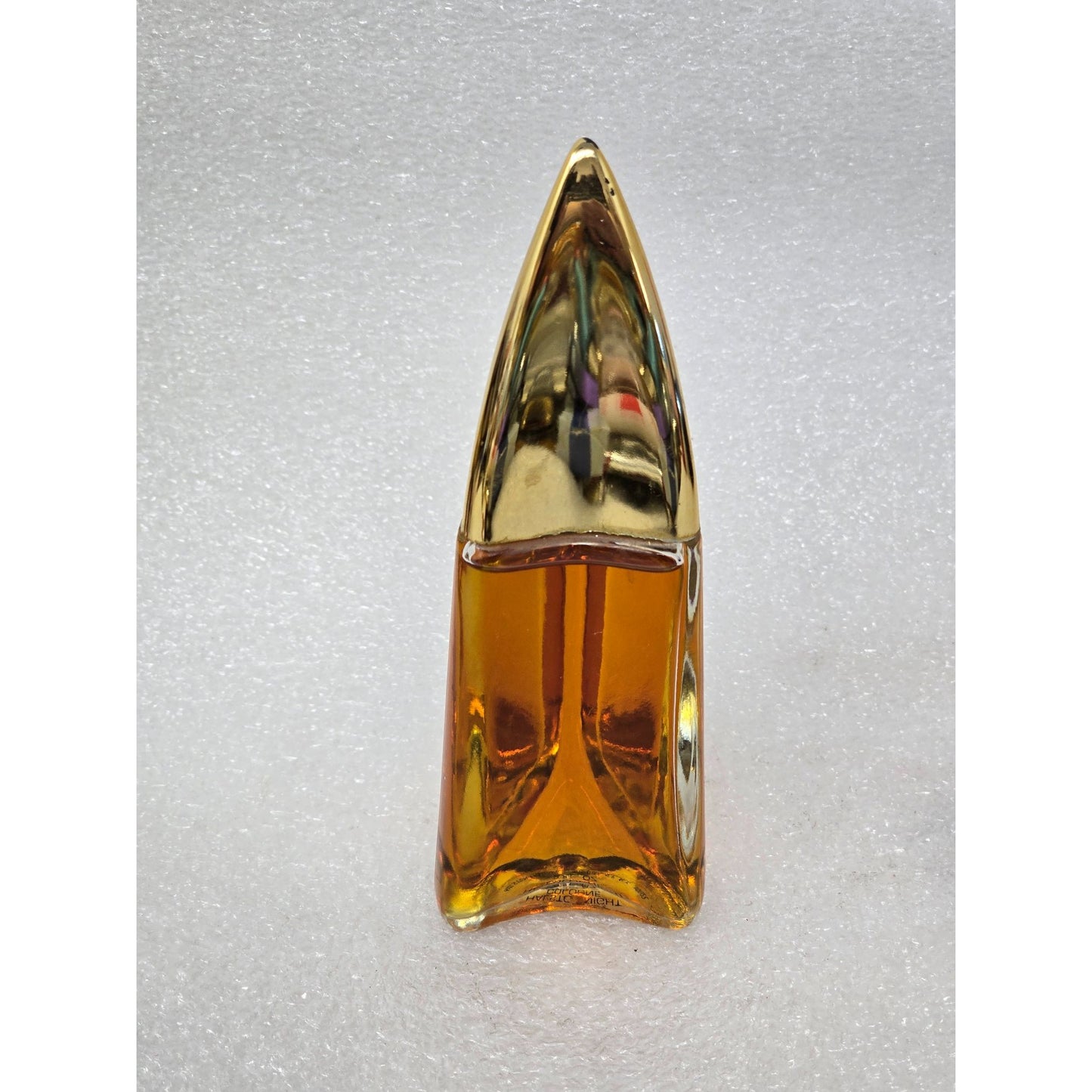 Halston Night Cologne 2 Oz Vintage Glass Bottle For Women Perfume