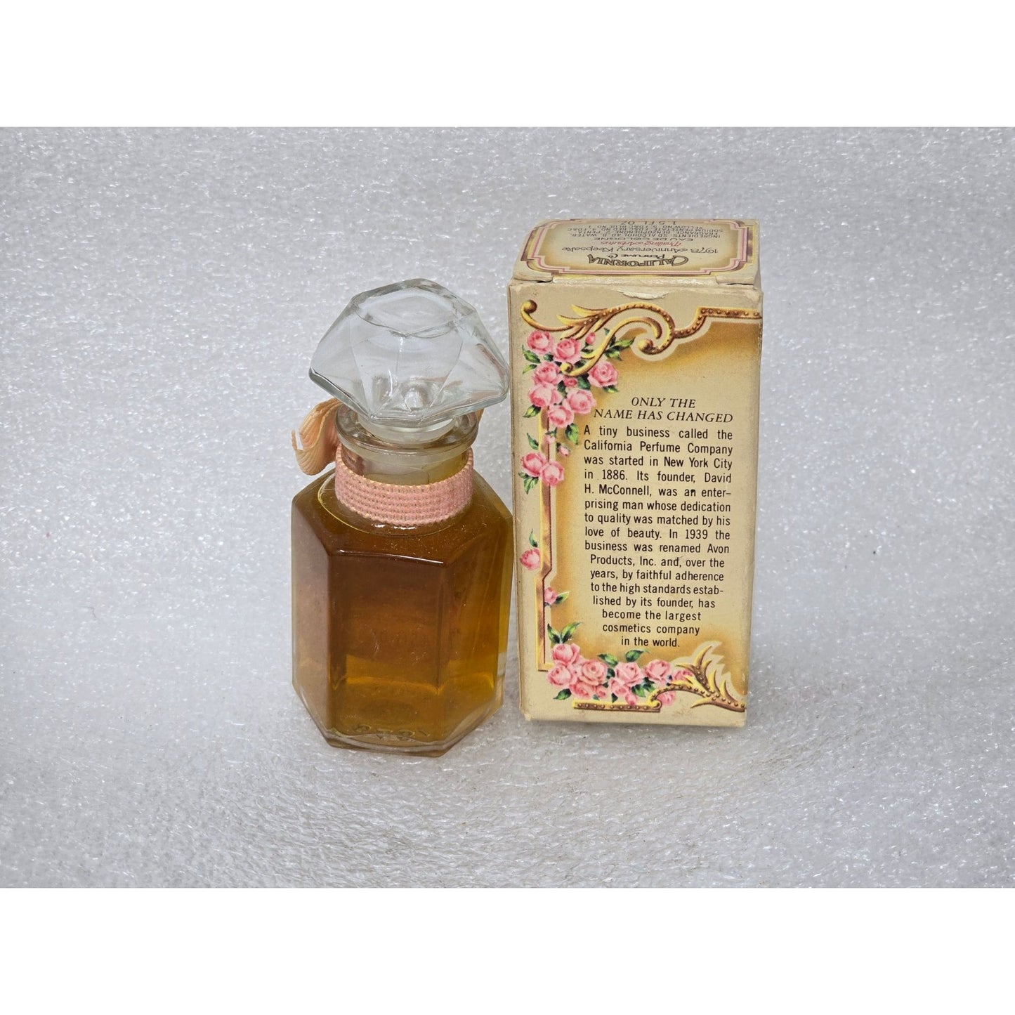 Avon California Perfume Co. Anniversary Keepsake Trailing Arbutus Eau De Cologne