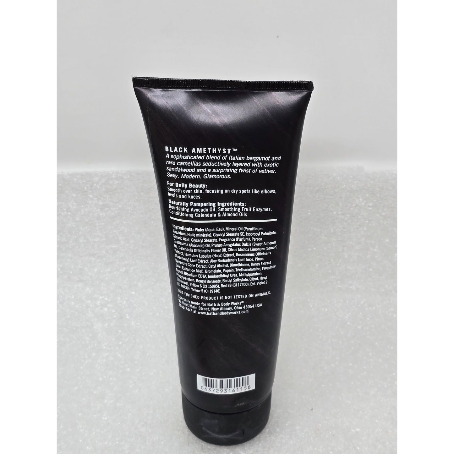 Bath & Body Works Black Amethyst Body Cream 8 Oz