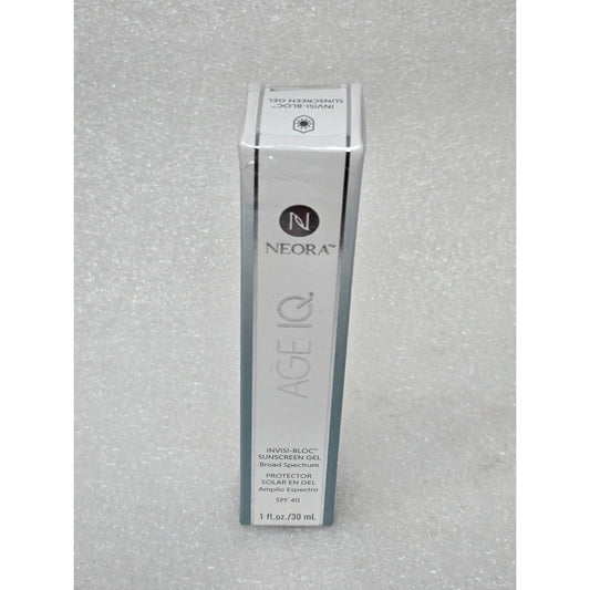 Neora Age IQ Invisi Bloc Sunscreen Gel SPF 40 Broad Spectrum 1 Fl Oz