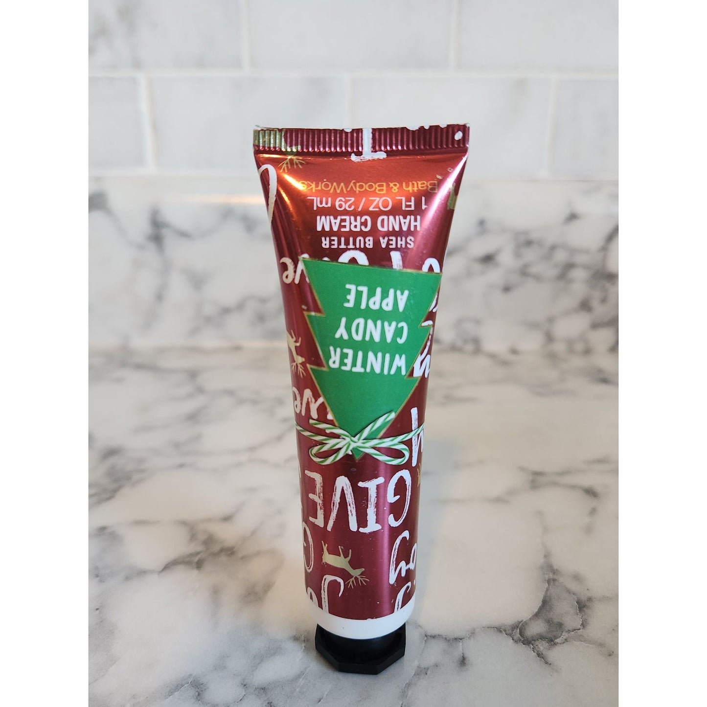Bath & Body Works Winter Candy Apple Shea Butter Hand Cream 1 Fl Oz
