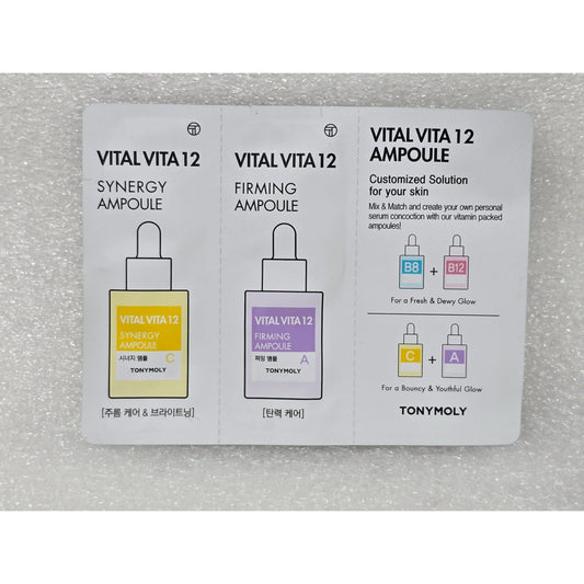TonyMoly Vital Vita 12 Synergy & Firming Ampoule Sampler Set