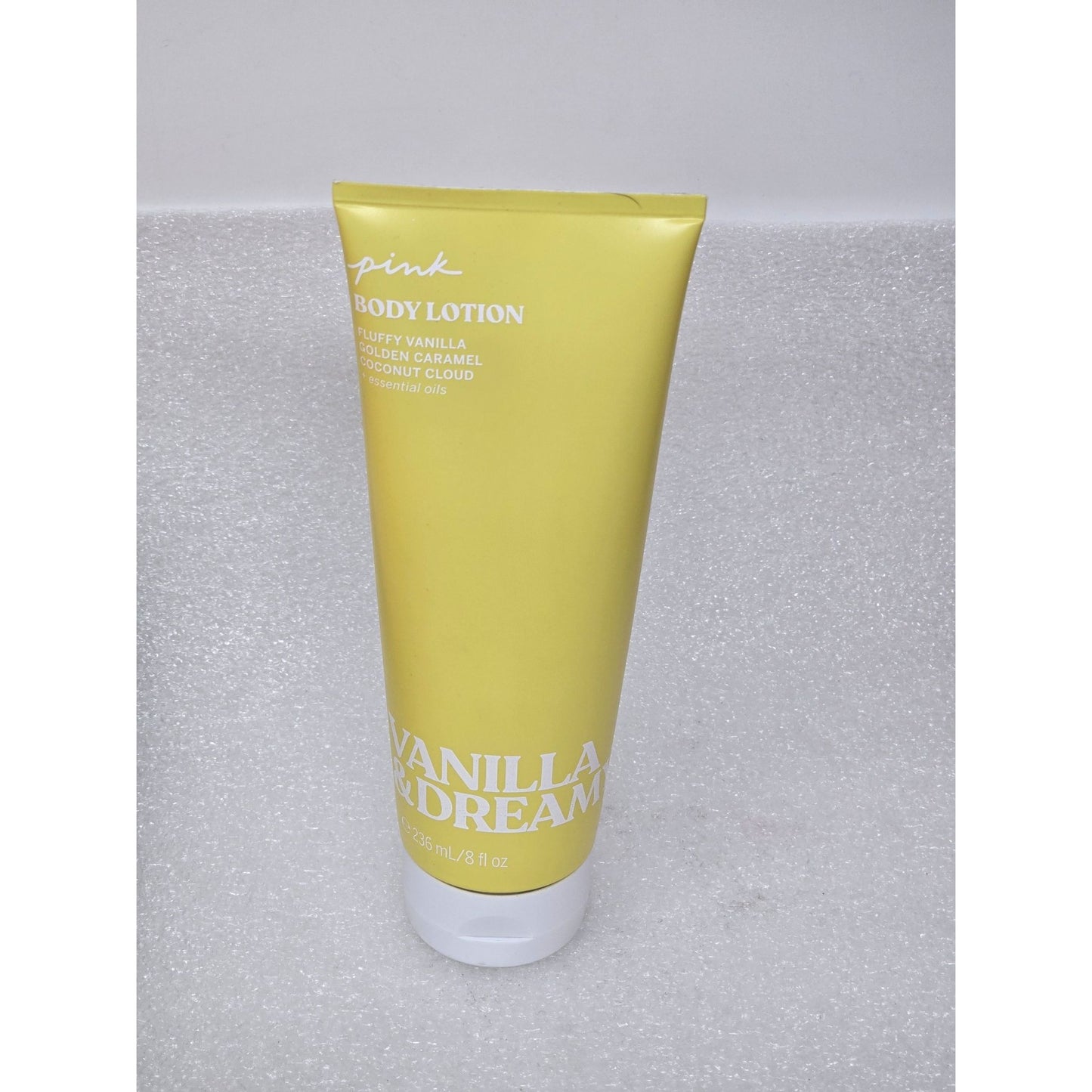 Victoria's Secret Pink Body Lotion Vanilla & Dream Fluffy Vanilla Golden Caramel