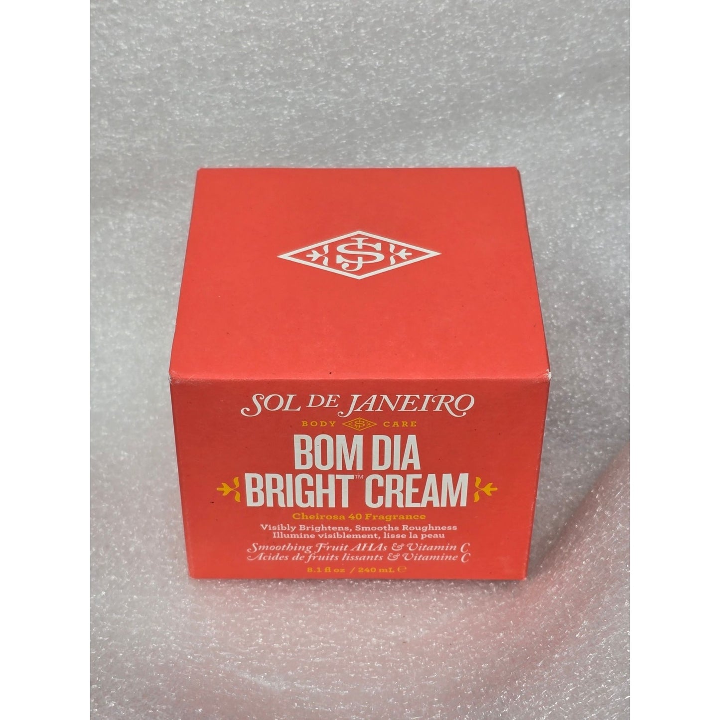 Sol De Janeiro Bom Dia Bright Cream With Cheirosa 40 Fragrance 8.1 oz