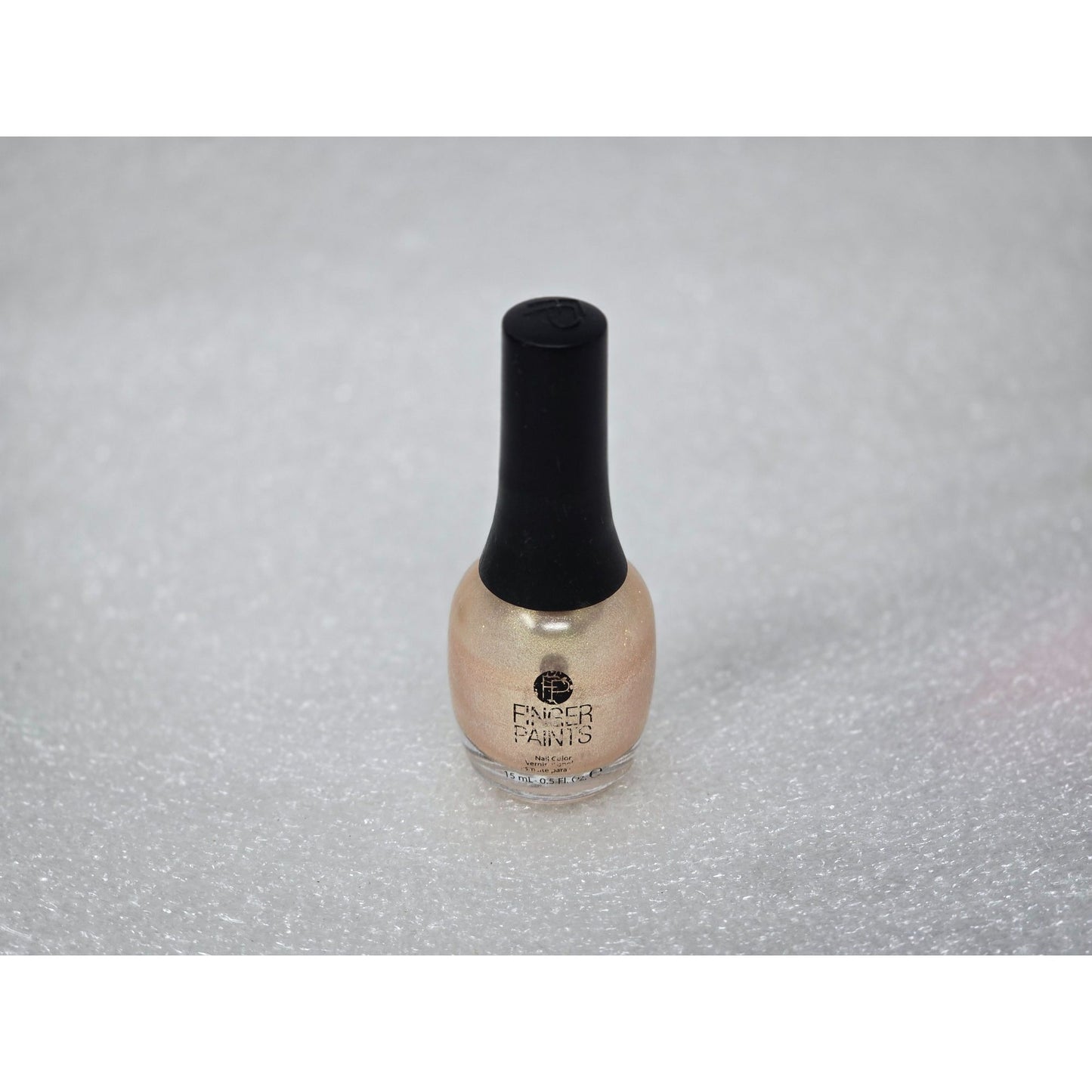 Finger Paints Nail Polish Peach Beach Scene Shimmer Finish 15mL Rare HTF