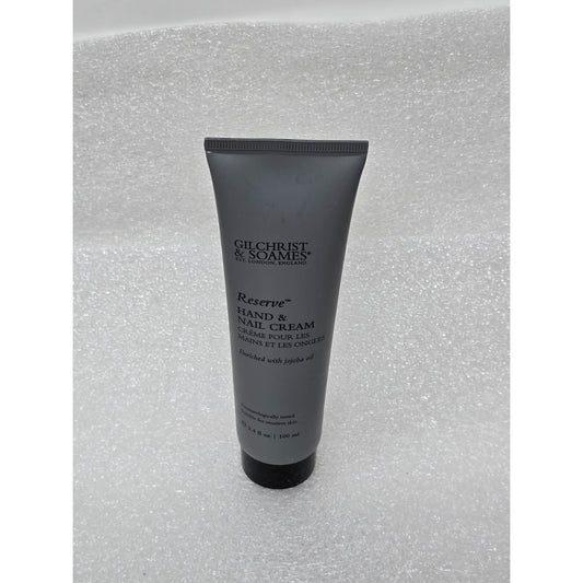 Gilchrist & Soames Reserve Hand & Nail Cream 100Ml With Jojoba Oil & Shea Butter