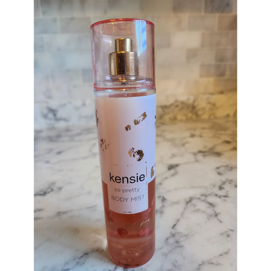 Kensie So Pretty Body Fragrance Mist 8 Fl. Oz. / 237ml Long-Lasting Fresh Scent For Women