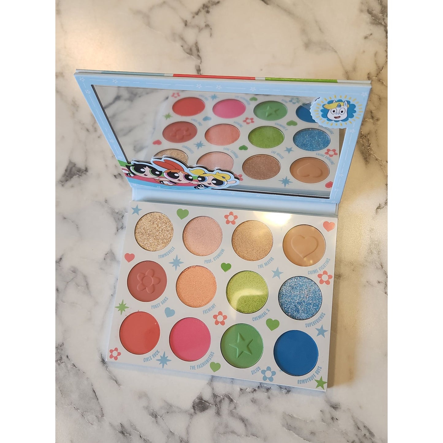 ColourPop Powerpuff Girls Pressed Powder Eyeshadow Palette