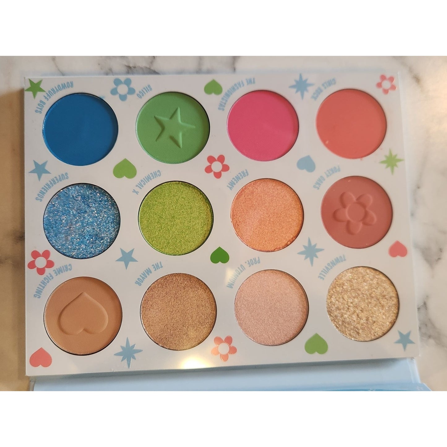 ColourPop Powerpuff Girls Pressed Powder Eyeshadow Palette