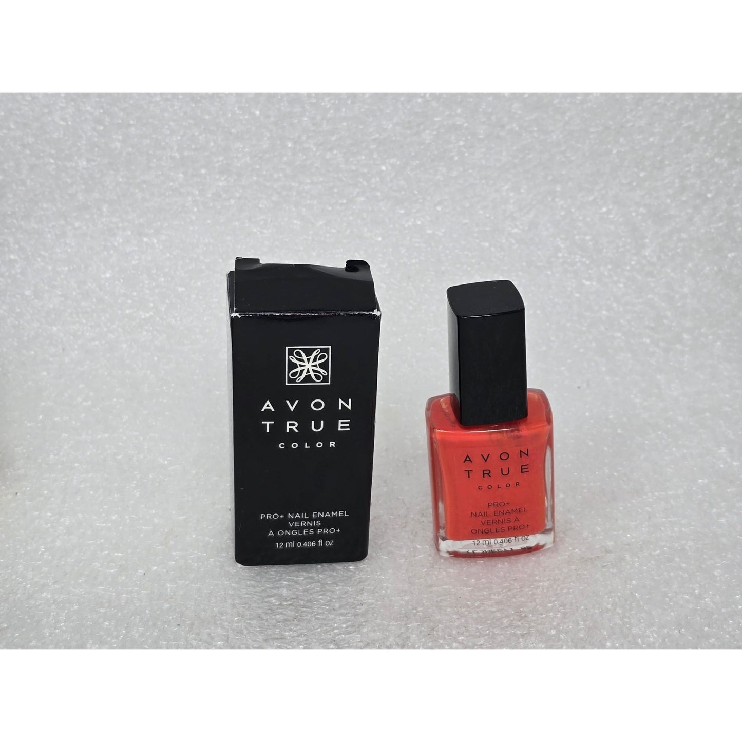 Avon True Color Pro+ Nail Enamel Polish Coral Beat New With Box