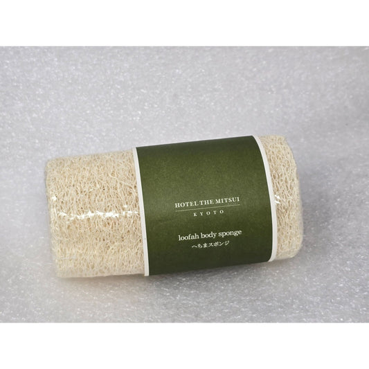 Hotel The Mitsui Kyoto Loofah Body Sponge Natural Exfoliating Bath Accessory