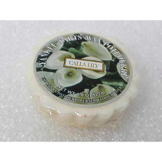 Yankee Tarts Wax Potpourri Calla Lily Scent 0.8 Oz