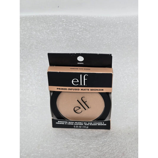 e.l.f. Primer-Infused Matte Bronzer Forever Sun-Kissed Buildable Powder