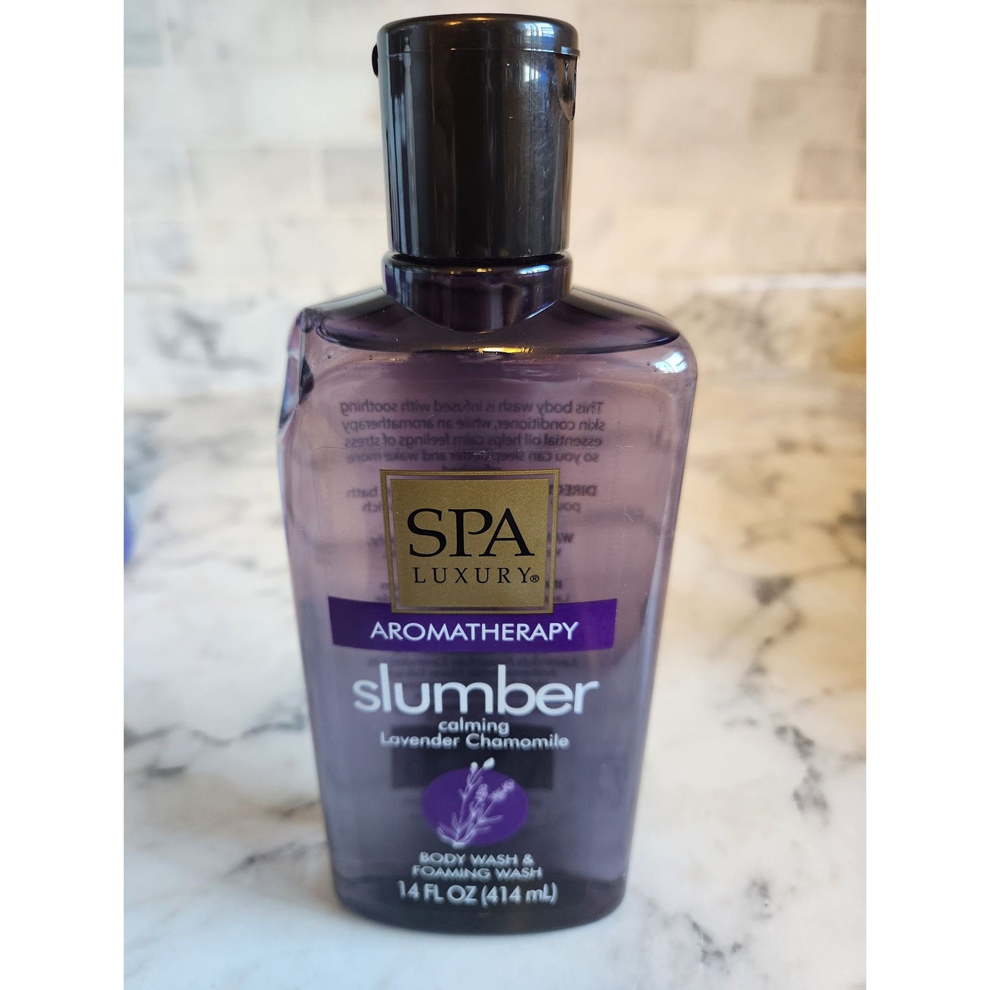 SPA Luxury Aromatherapy Slumber Lavender Chamomile Gift Set Body Wash & Lotion