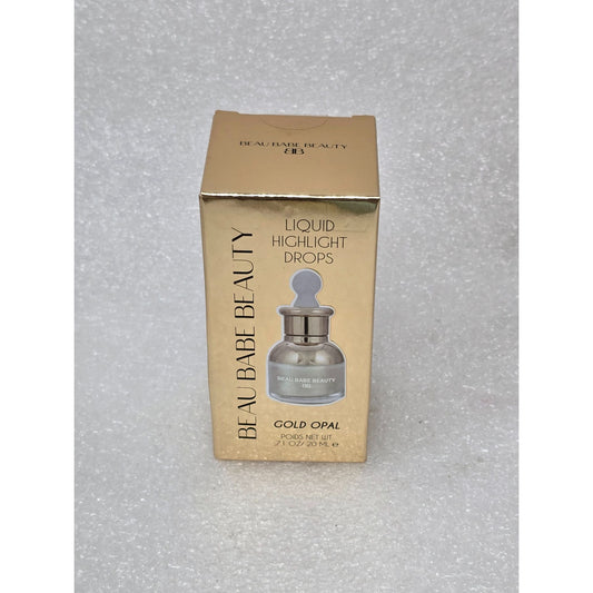 Beau Babe Beauty Liquid Highlight Drops Gold Opal 1 Oz Illuminating Face Makeup