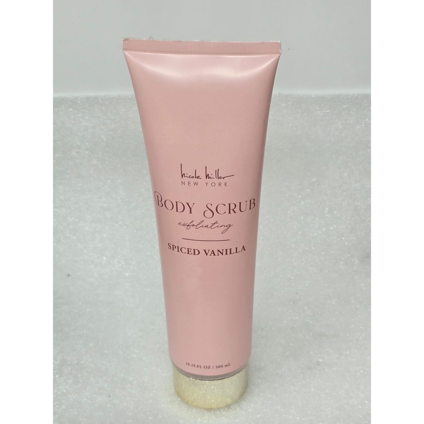 Nicole Miller Exfoliating Body Scrub Spiced Vanilla 10.15 Fl Oz