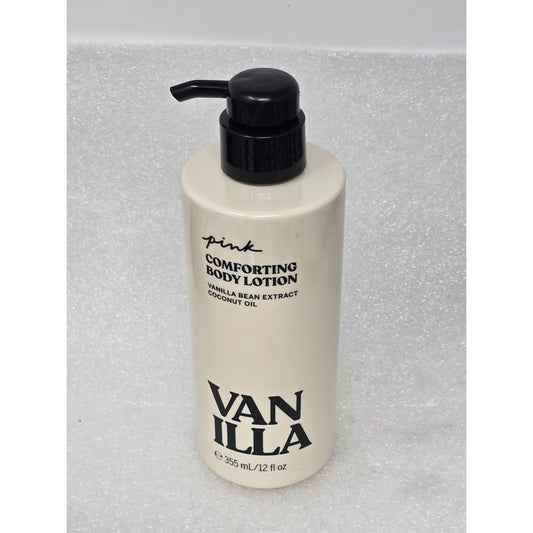 Victoria's Secret Pink Comforting Body Lotion Vanilla Bean Extract & Coconut Oil