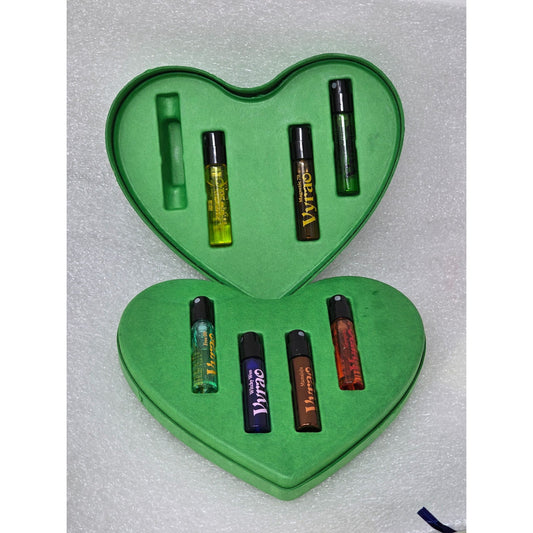 Vyrao Eau De Parfum Perfume Sample Set 7x2ml Discovery Kit Heart Box Witchy Woo