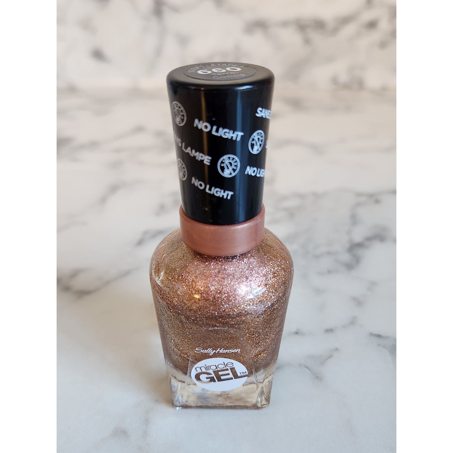 Sally Hansen Miracle Gel Nail Polish Step 1 No Light Needed 660 Terra-Coppa