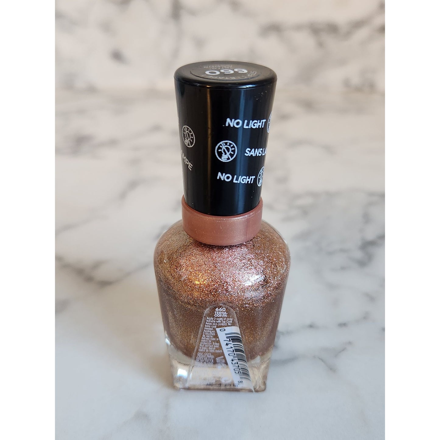 Sally Hansen Miracle Gel Nail Polish Step 1 No Light Needed 660 Terra-Coppa