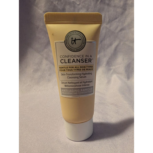 It Cosmetics Confidence In A Cleanser Travel Sz 0.6 Oz Hydrating Cleansing Serum