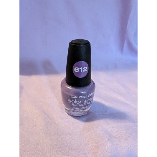 L.A. Colors Color Craze Nail Polish Hardeners Lavender Pearl 612 Purple Passion