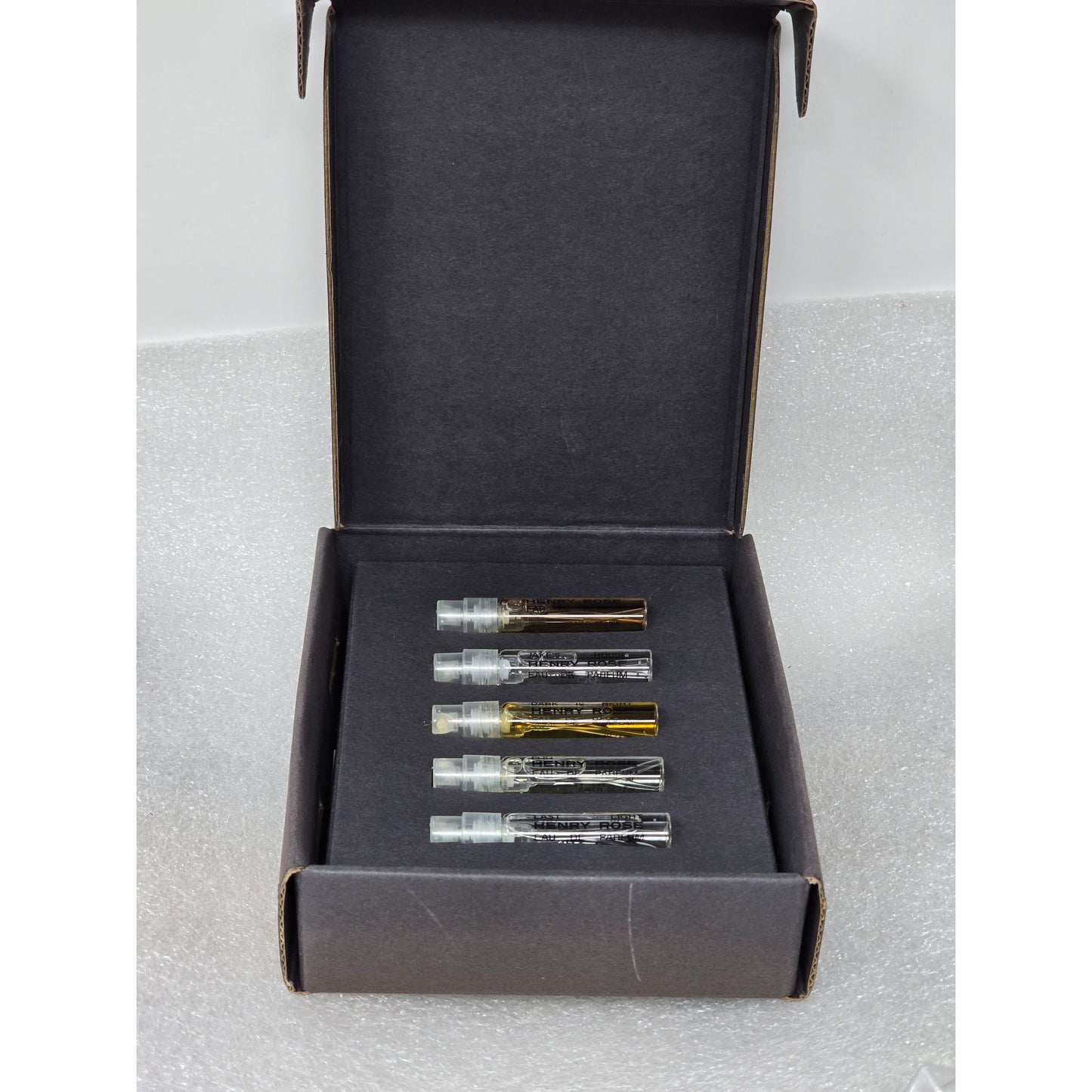 Henry Rose Eau de Parfum Discovery Sample Set 5 Piece Torn Jake's House Fog