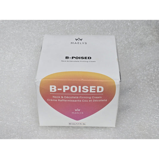 Maelys B-Poised Neck & Décolleté Firming Cream 50ml 1.7 Fl. Oz.