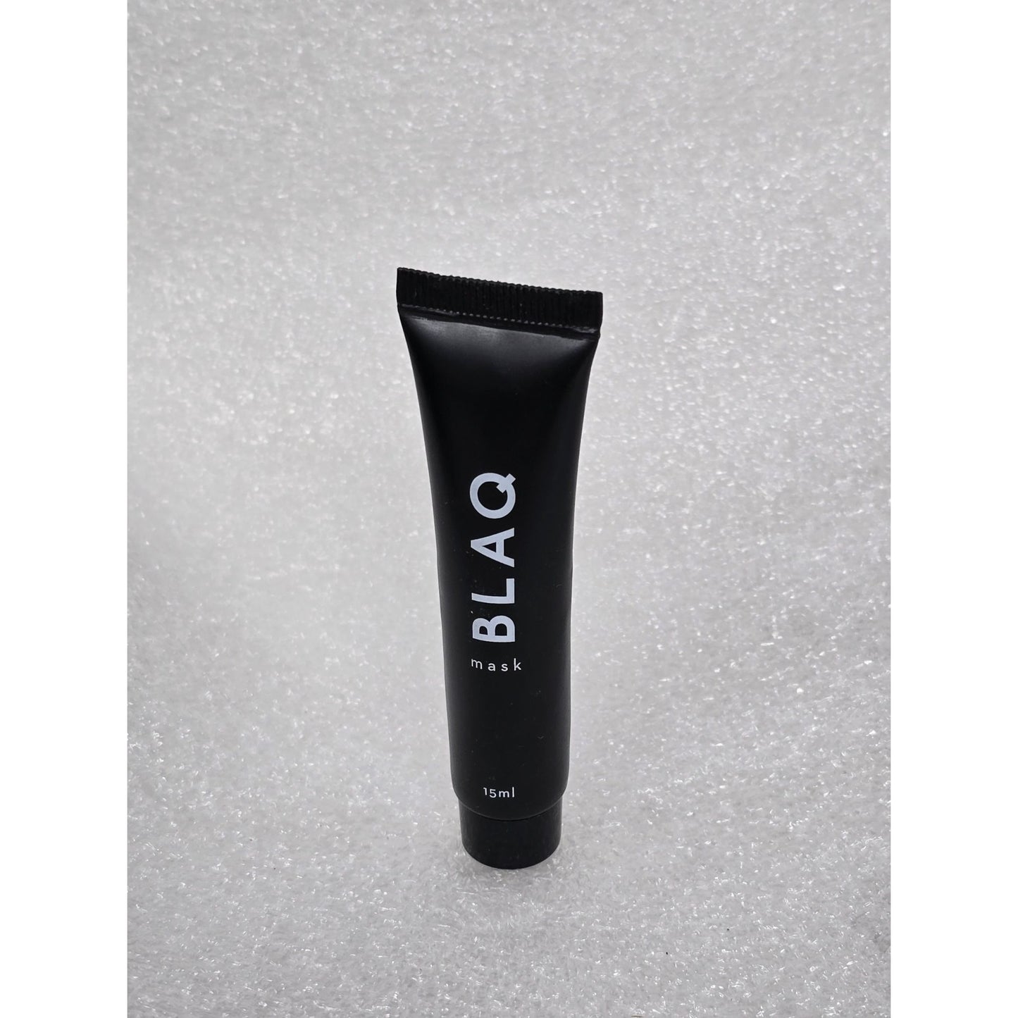 Blaq Activated Charcoal Face Mask 15ml Travel Size Detoxifying Skincare