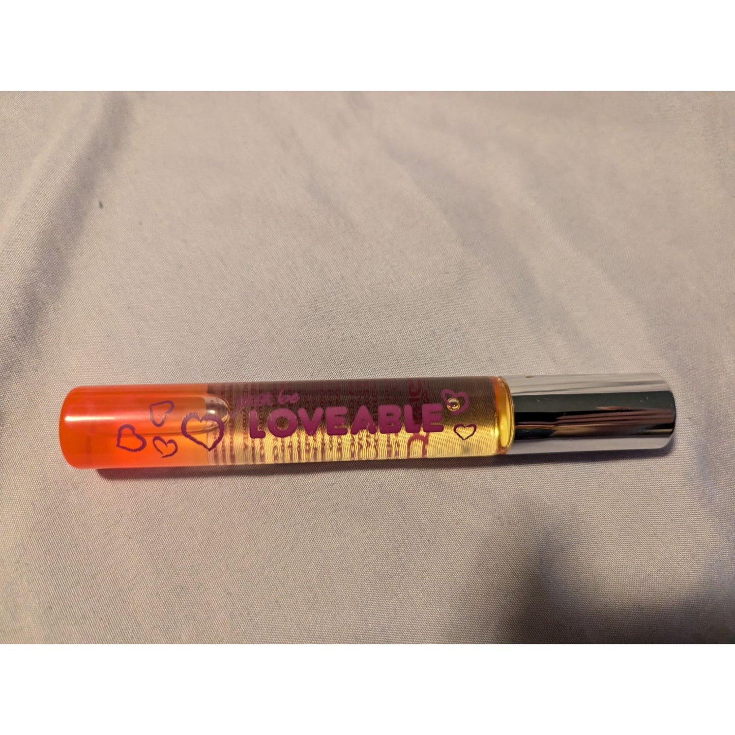 Justice Just Be Loveable Rollerball Perfume Roll-On Travel Size Fragrance Rare
