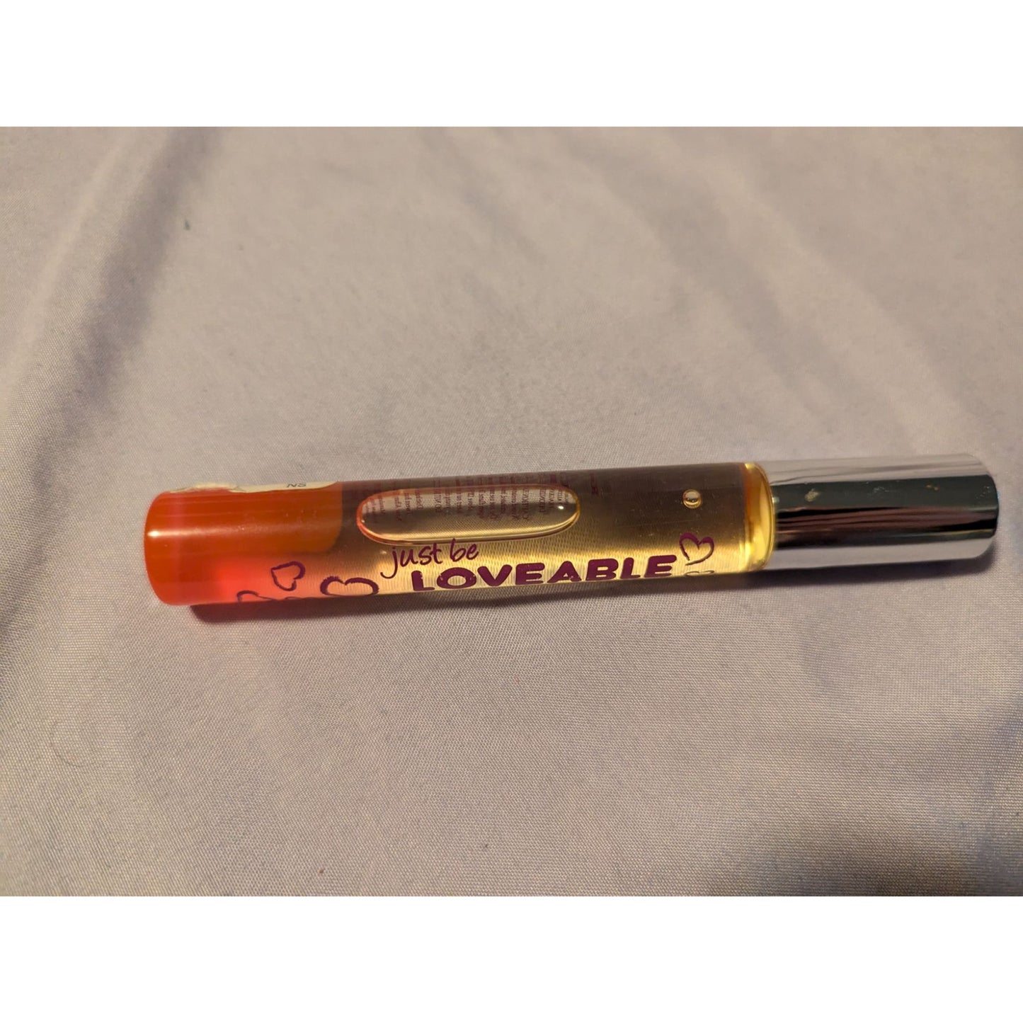 Justice Just Be Loveable Rollerball Perfume Roll-On Travel Size Fragrance Rare