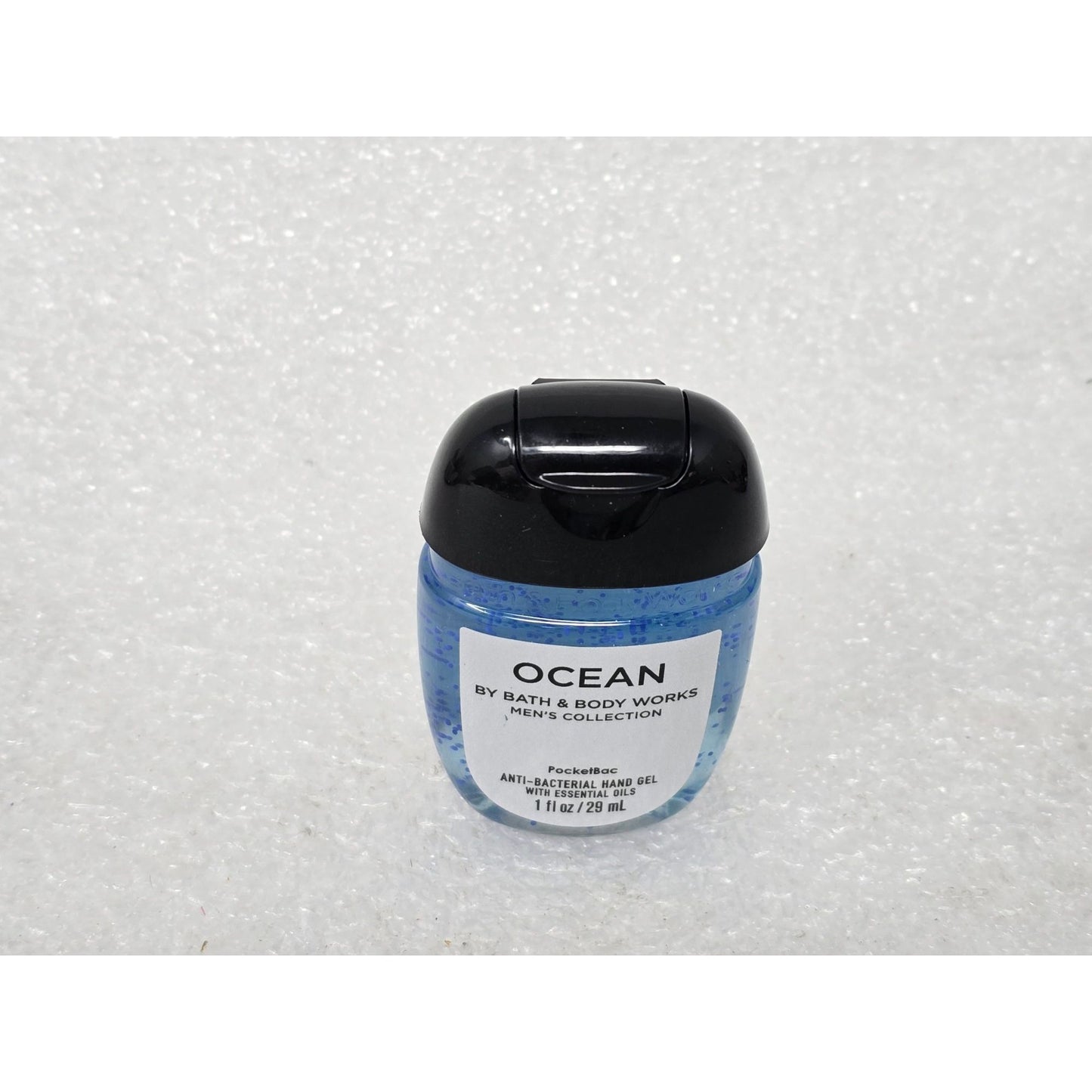 Bath & Body Works Ocean Mens PocketBac Anti-Bacterial Hand Gel Essential Oils
