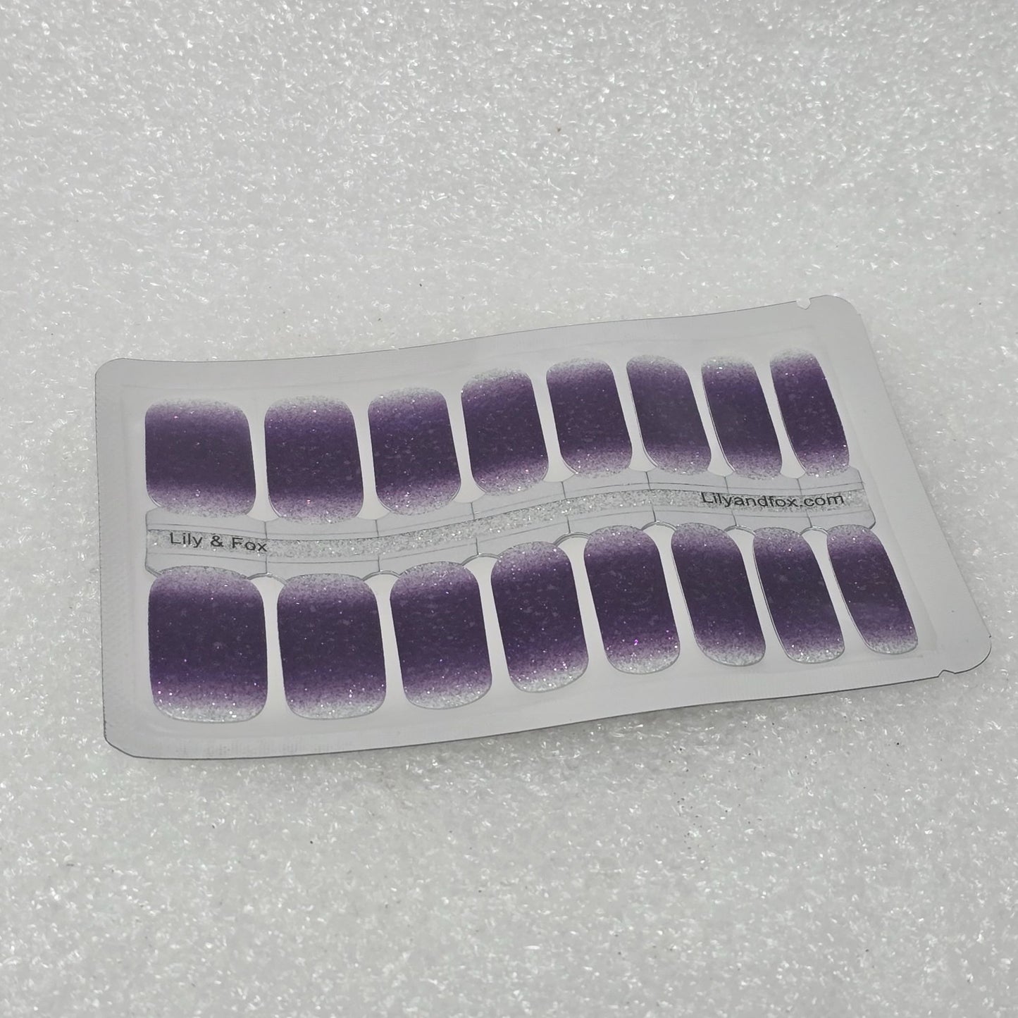 Lily & Fox Purple Ombre Nail Wraps