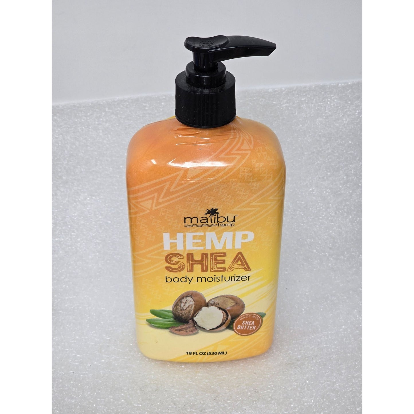 Malibu Hemp Shea Body Moisturizer 18 Fl Oz Shea Butter For Nourished Soft Skin