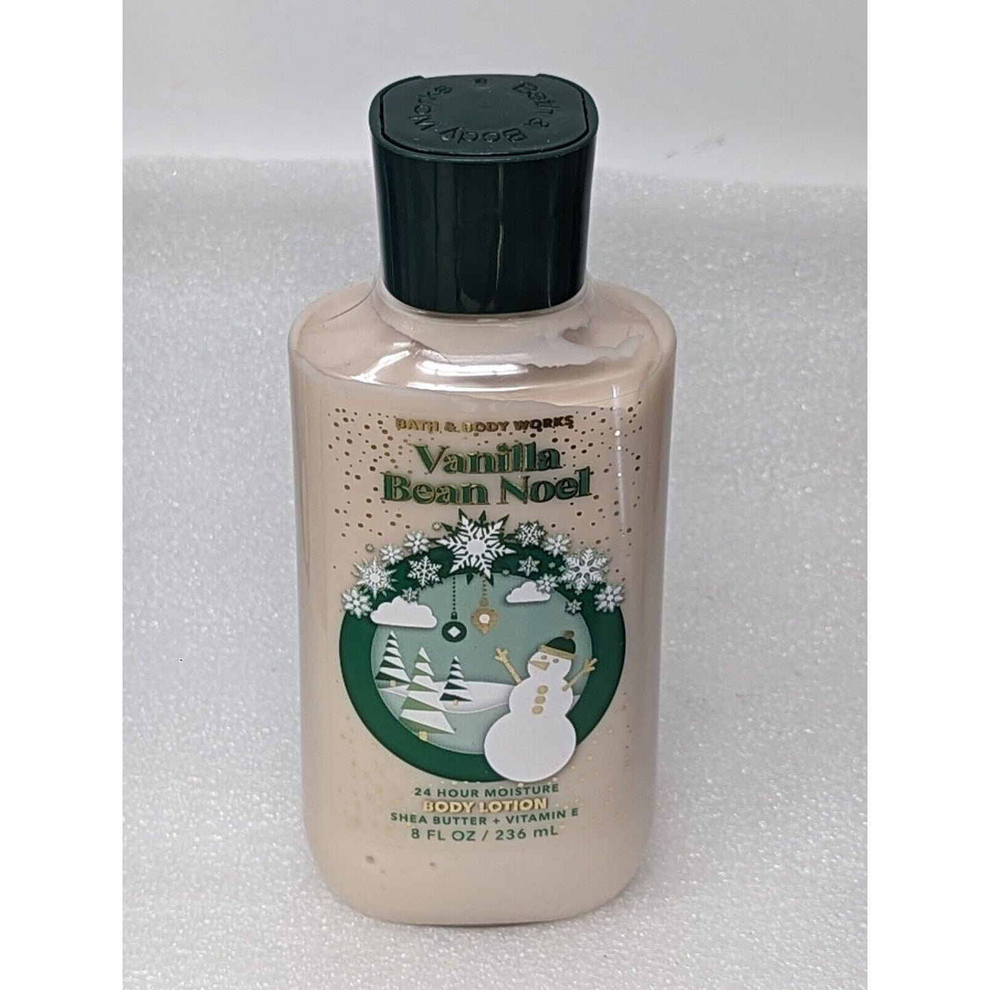 Bath & Body Works Vanilla Bean Noel Body Lotion 8 oz 24 hr Moisture