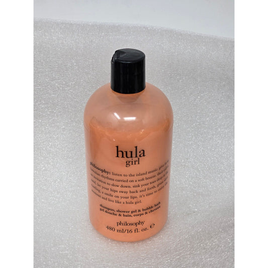 Philosophy Hula Girl Shampoo Shower Gel & Bubble Bath 16 Fl Oz
