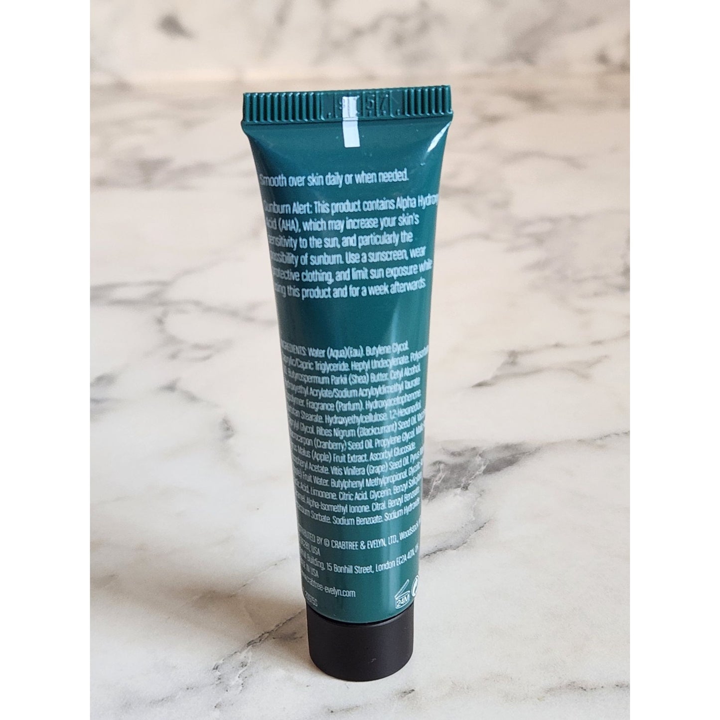 Crabtree & Evelyn Smooth + Refine Body Lotion 15ml Travel Size