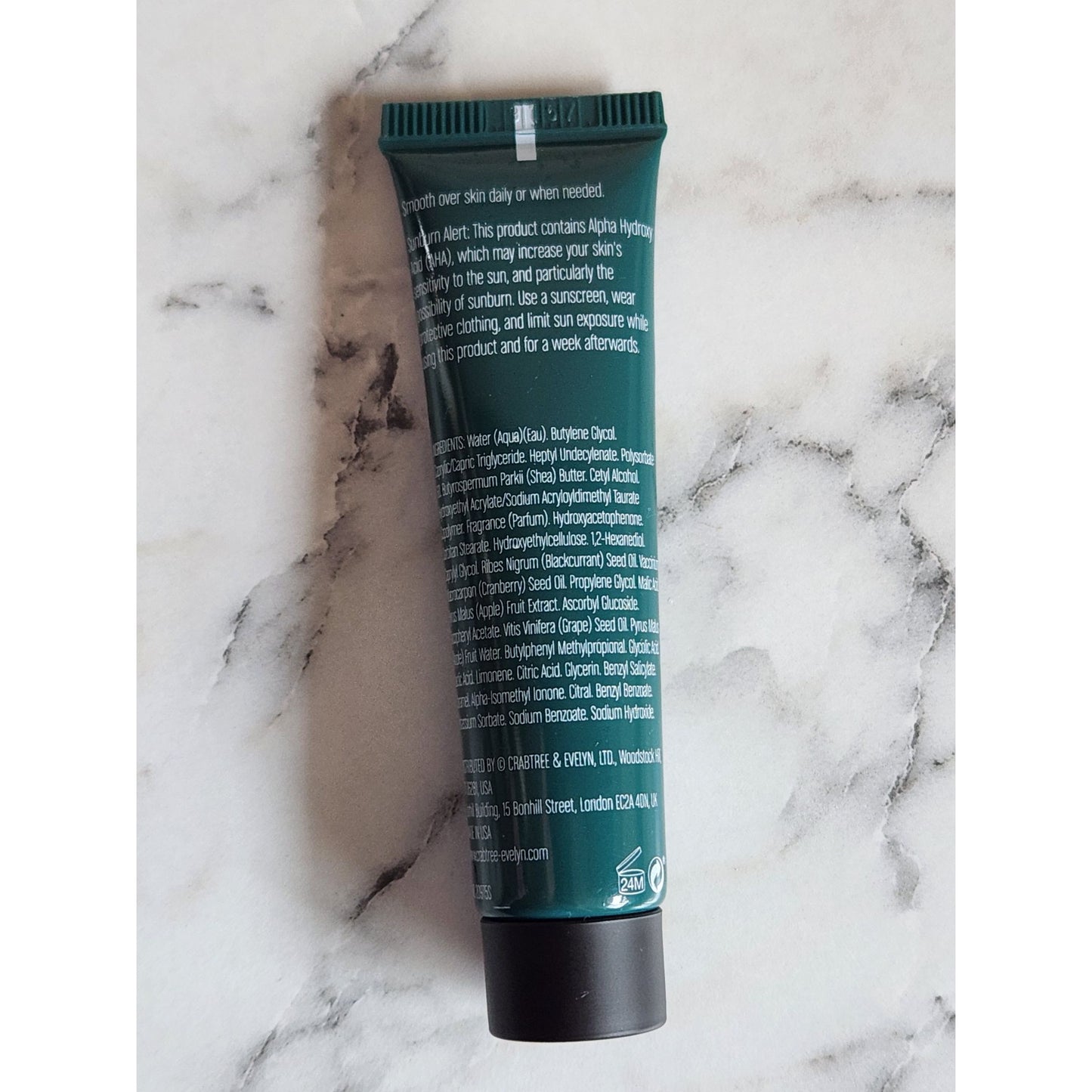 Crabtree & Evelyn Smooth + Refine Body Lotion 15ml Travel Size