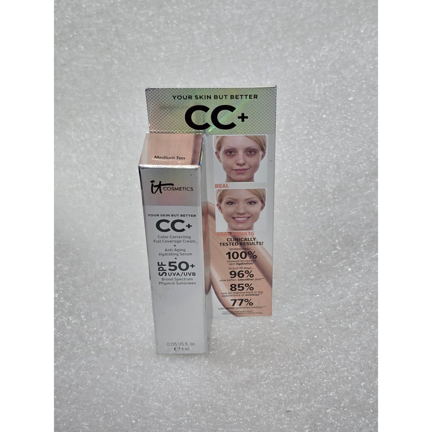 It Cosmetics Your Skin But Better CC+ Cream SPF 50+ Medium Tan Travel Size 4 ml