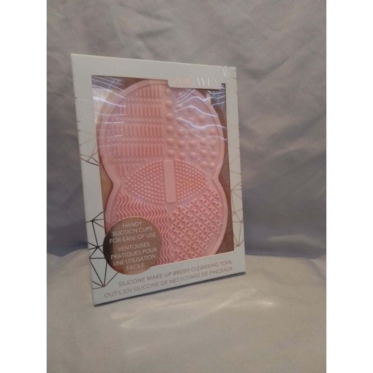 Zoë Ayla Silicone Makeup Brush Cleansing Tool With Suction Cups