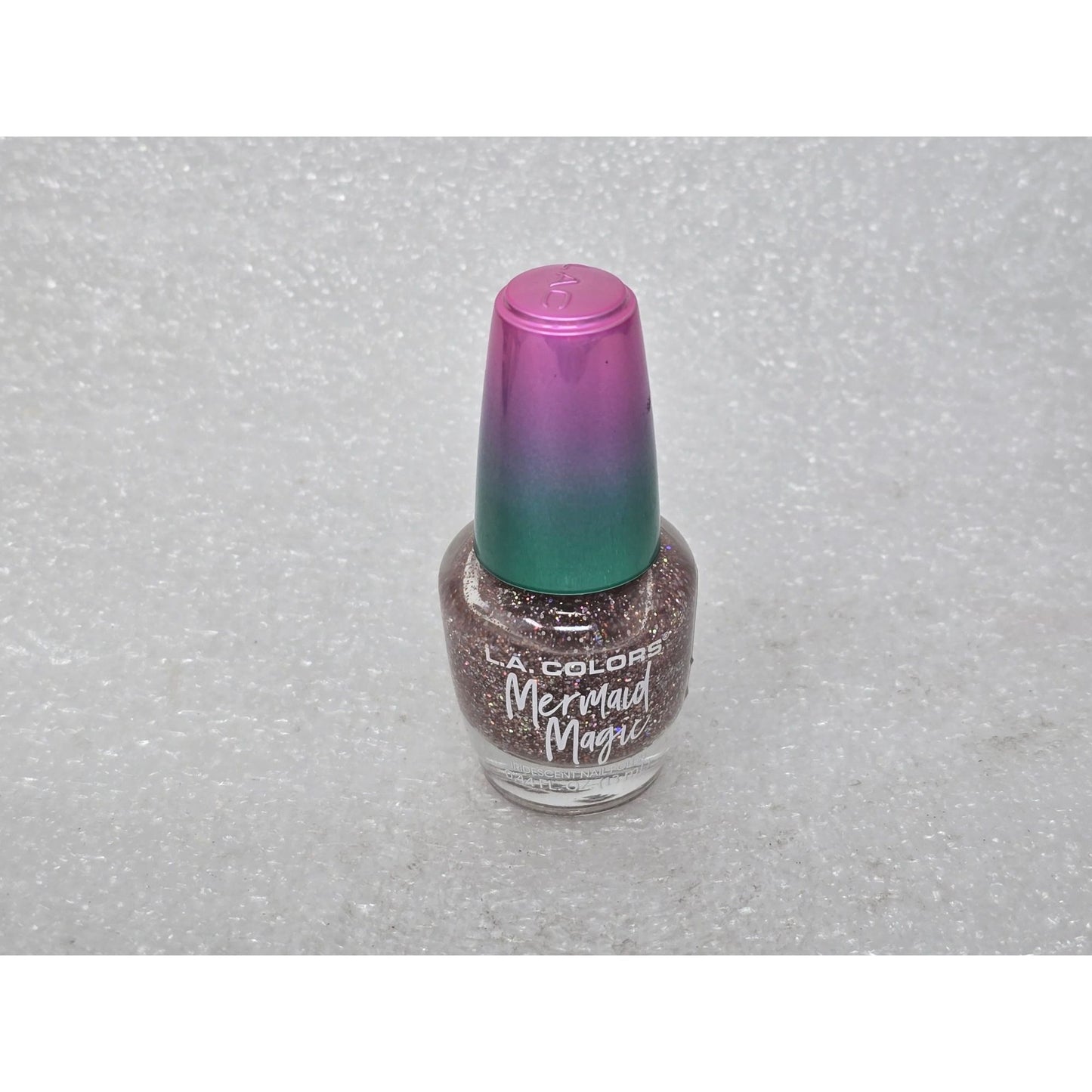 LA Colors Mermaid Magic Nail Polish Hidden Treasure Glitter Finish 0.44 Fl Oz