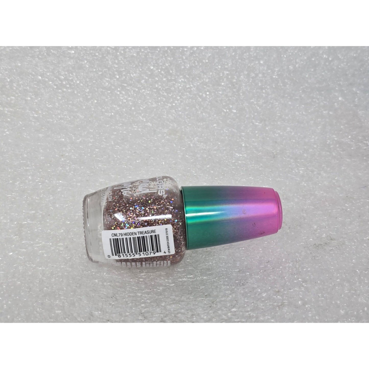 LA Colors Mermaid Magic Nail Polish Hidden Treasure Glitter Finish 0.44 Fl Oz